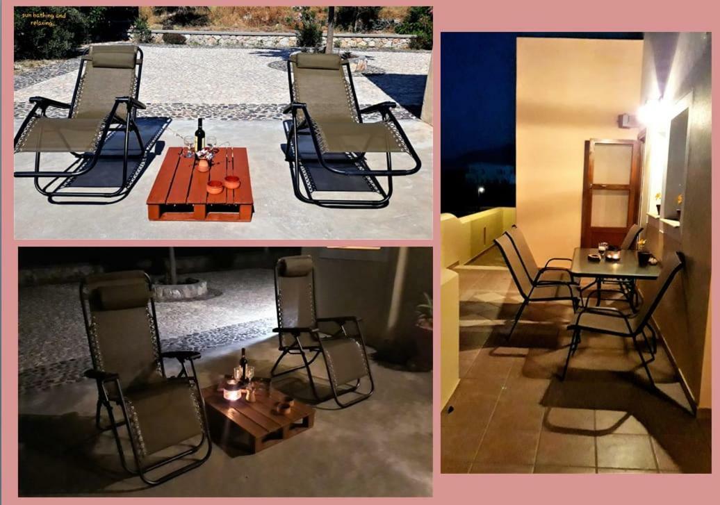 Sunshine House For 9, Cozy Set Up,Verandas, Sea View. Karterados  Exteriör bild
