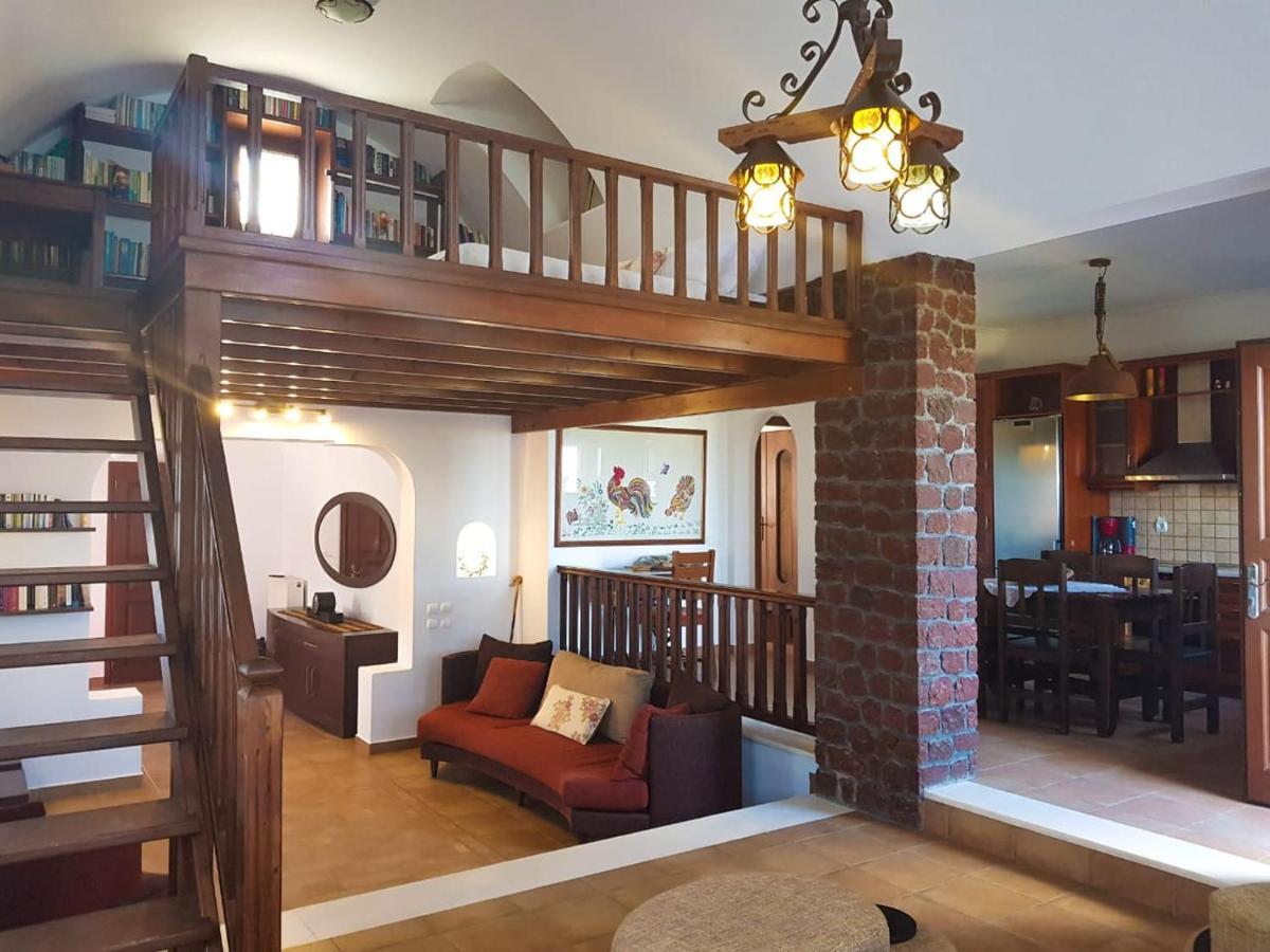 Sunshine House For 9, Cozy Set Up,Verandas, Sea View. Karterados  Exteriör bild